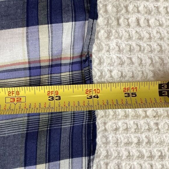 Mens Western Ely Cattleman Pearl‎ Snap Short Sleeved large plaid western - Picture 6 of 6